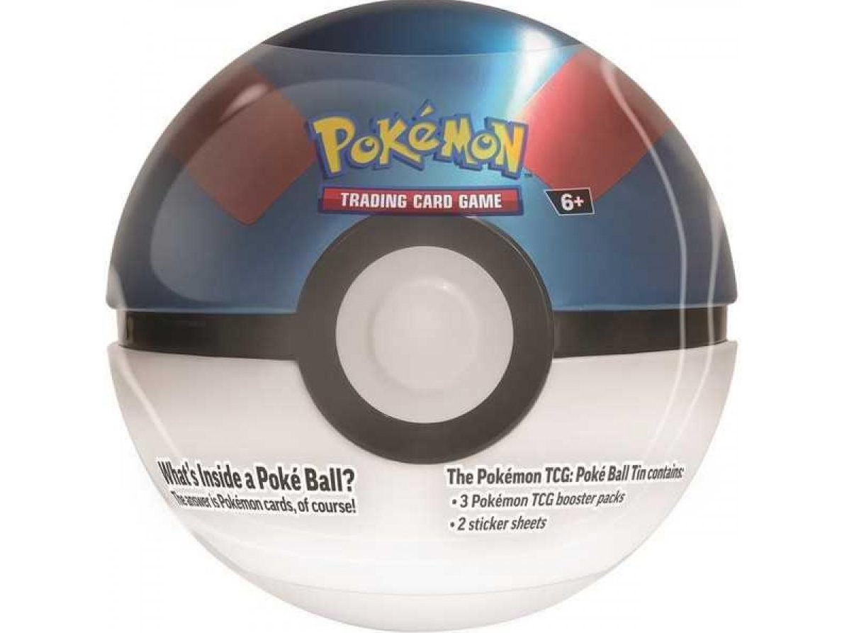 POKEMON TCG POKEBALL 2023 - GREAT BALL + 3 BOOSTER PAKET