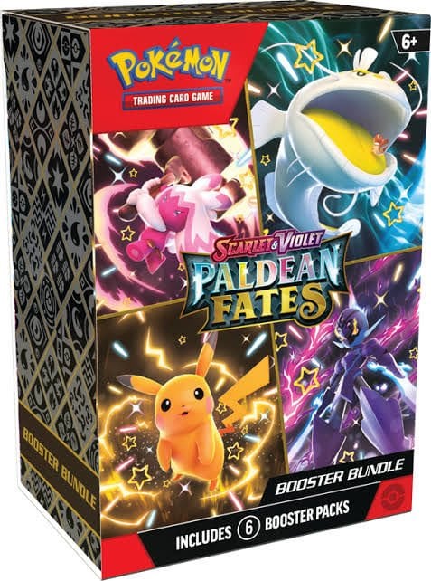 Pokemon TCG SV4.5 Paldean Fates Booster Bundle
