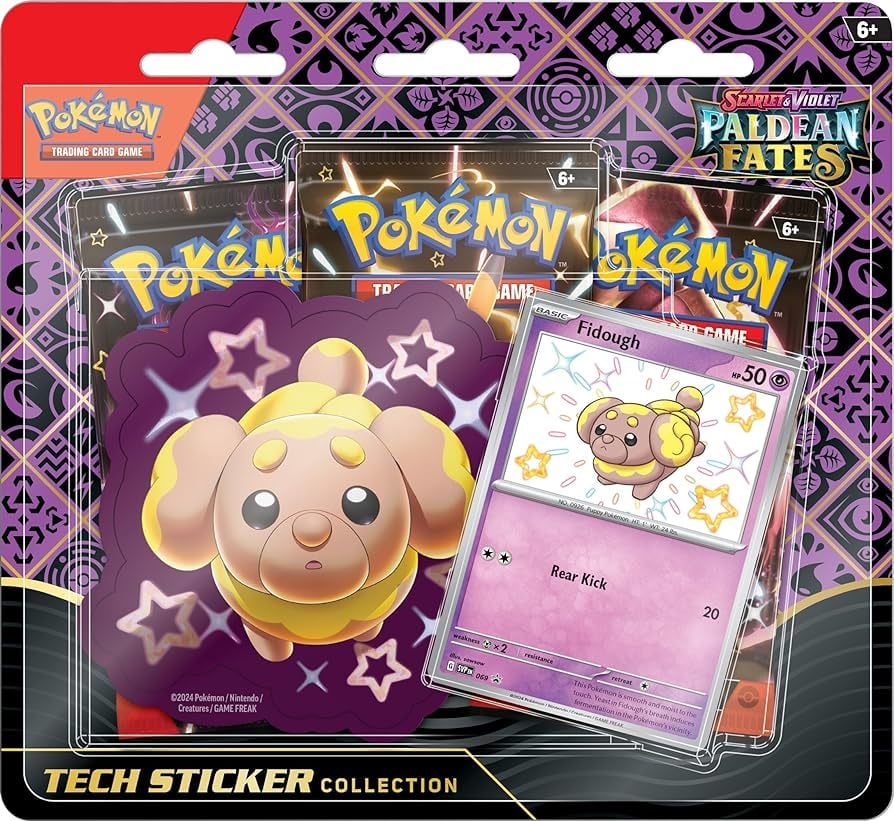 SV4.5 PALDEAN FATES TECH STICKER COLLECTION BLISTER (FIDOUGH)