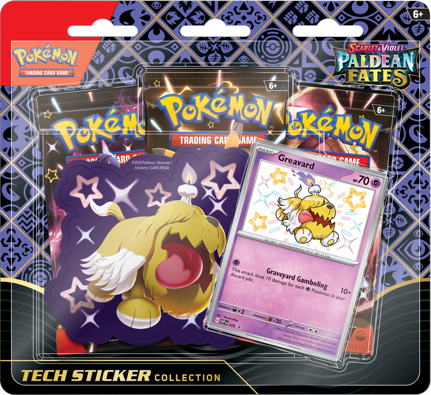 SV4.5 PALDEAN FATES TECH STICKER COLLECTION BLISTER (GREAVARD)