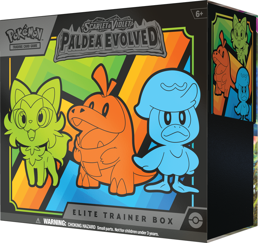Pokémon TCG Scarlet & Violet SV2 Paldea Evolved Elite Trainer Box