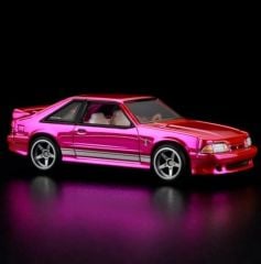 Hot Wheels RLC 1993 Ford Mustang Cobra R Redline Pink Edition