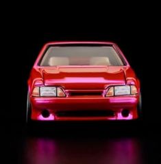 Hot Wheels RLC 1993 Ford Mustang Cobra R Redline Pink Edition