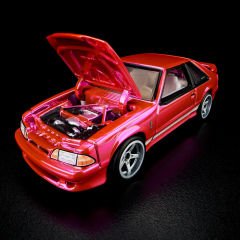 Hot Wheels RLC 1993 Ford Mustang Cobra R Redline Pink Edition