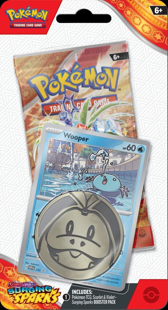 SV8 Surging Sparks Checklane Blister (Wooper)