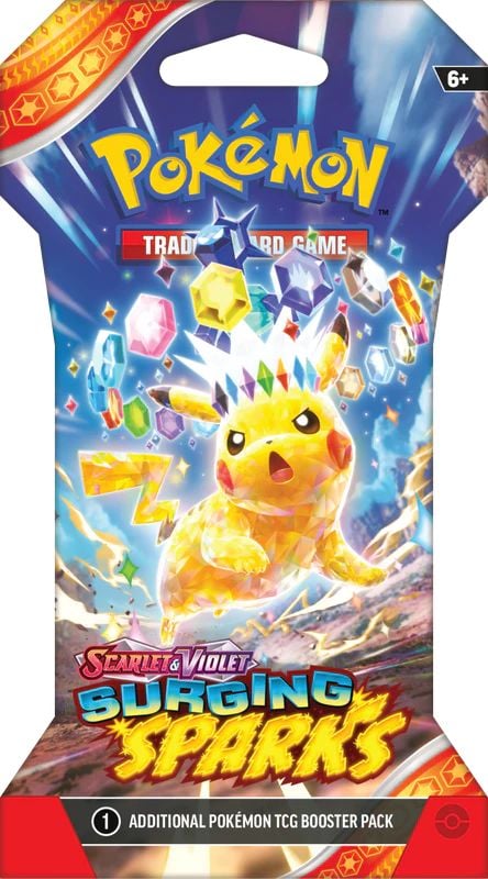Pokémon TCG Scarlet & Violet Surging Sparks Sleeved Booster Pack