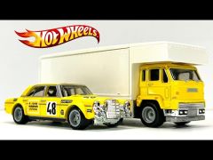 Hot Wheels Premium Team Transport #39 MERCEDES-BENZ 300 SEL 6.8 AMG FLEET FLYER