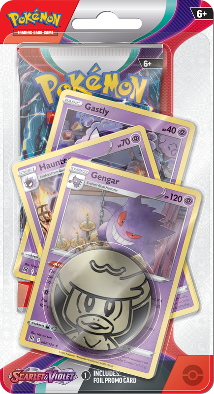 SV1 Scarlet & Violet Premium Checklane Blister (Gengar)