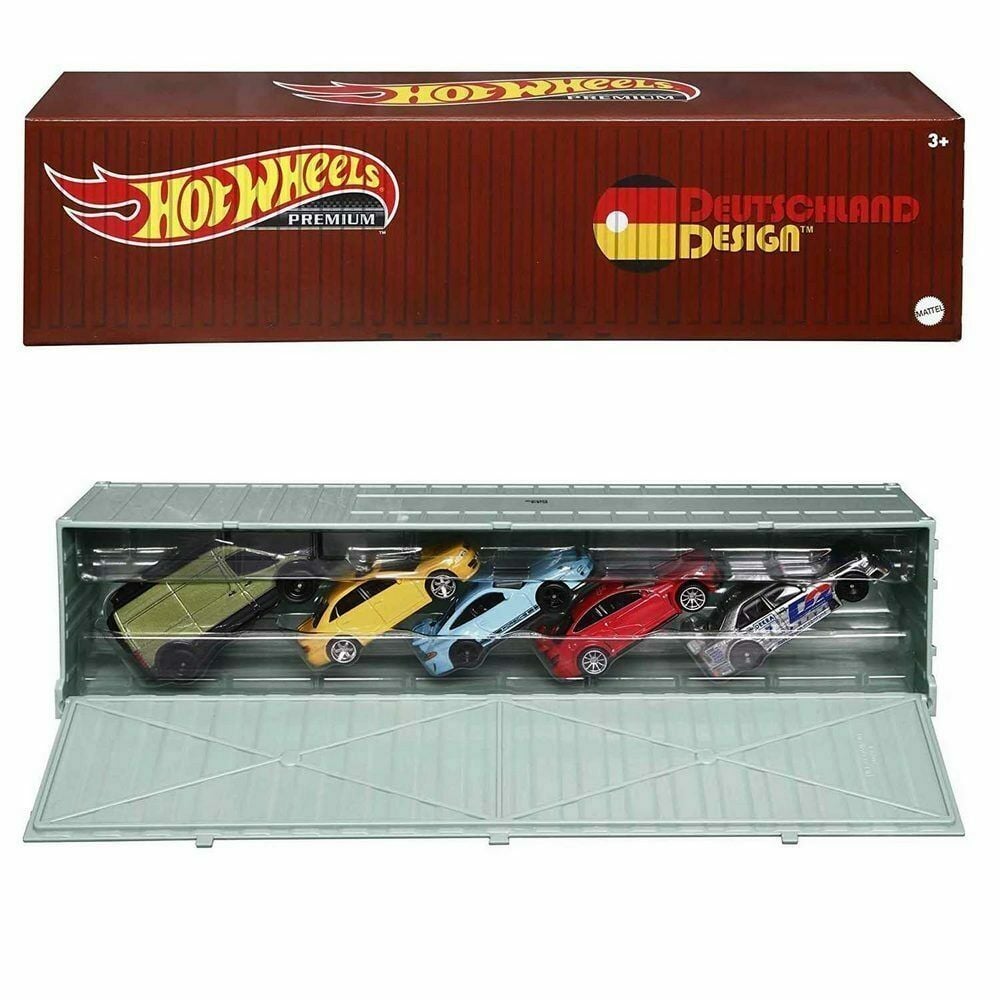 Hot Wheels Premium Deutschland Design Seti 5 Araçlık 1:64 Ölçekli HFF41