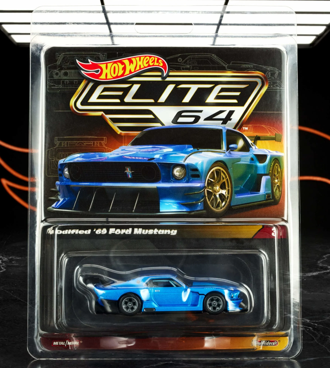 Hot Wheels Elite 64 Modified '69 Ford Mustang