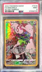 2022 Pokémon SWSH - Smeargle FA (#TG10) - Silver Tempest - PSA 9 Mint