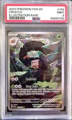 2023 Pokémon PAR EN - Crustle (#183) - Illustration Rare - PSA 9 MINT