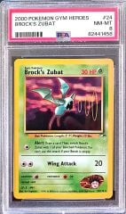 2000 Pokémon Gym Heroes – Brock's Zubat – PSA 8 – NM-MT
