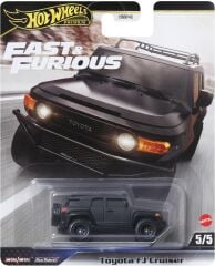 Hot Wheels Premium Fast & Furious 5’li Araç Seti | 1:64 Ölçekli Diecast Metal/Metal – Real Riders Serisi