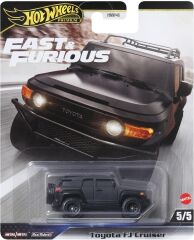 Hot Wheels Premium Fast & Furious 5’li Araç Seti | 1:64 Ölçekli Diecast Metal/Metal – Real Riders Serisi