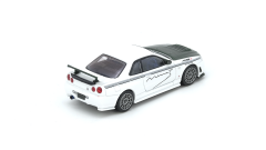 INNO64 NISSAN SKYLINE GT-R (R34) NISMO R-Tune “MINES” With Green Carbon
