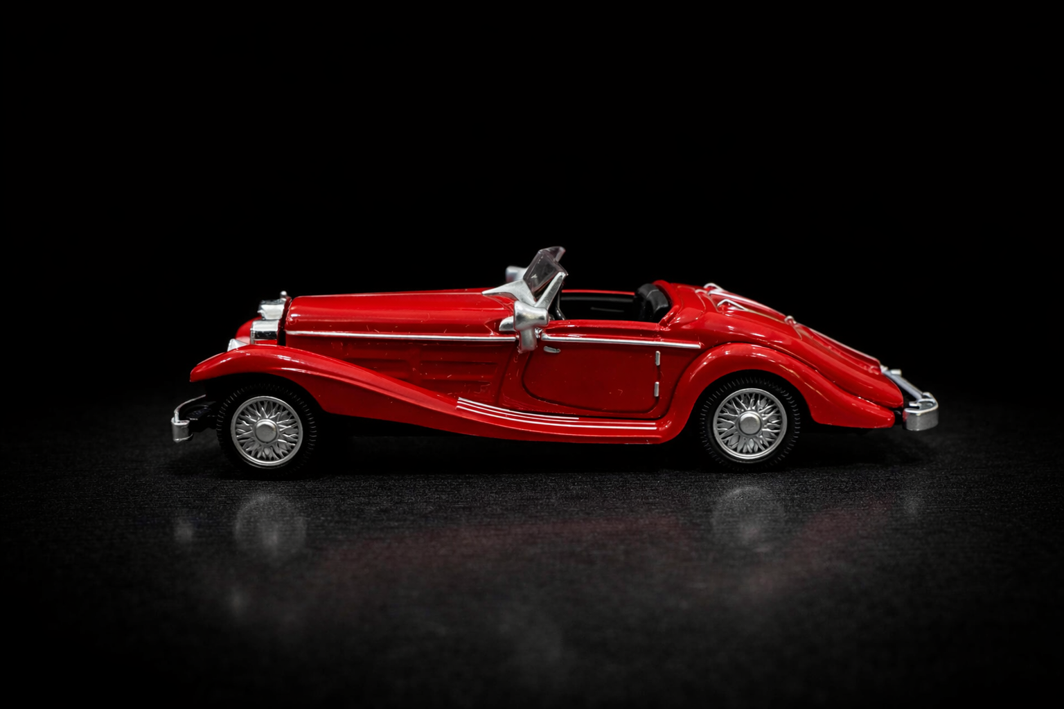 Norev – Mercedes – Benz 500 K Special – Roadster – Kırmızı – 1/64