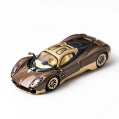 CCA 1/64 Scale Pagani Utopia Brown/Gold