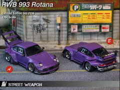Street Weapon 1/64 RWB993 Rotana Purple Limited Edition