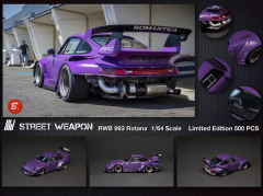 Street Weapon 1/64 RWB993 Rotana Purple Limited Edition