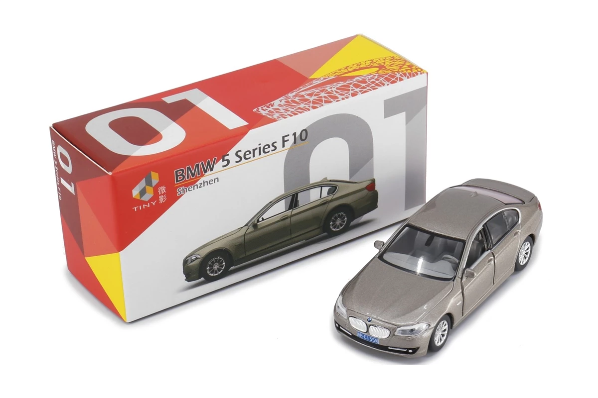 Tiny City CN1 Die-cast Model Car - BMW 5 Series F10 Gold