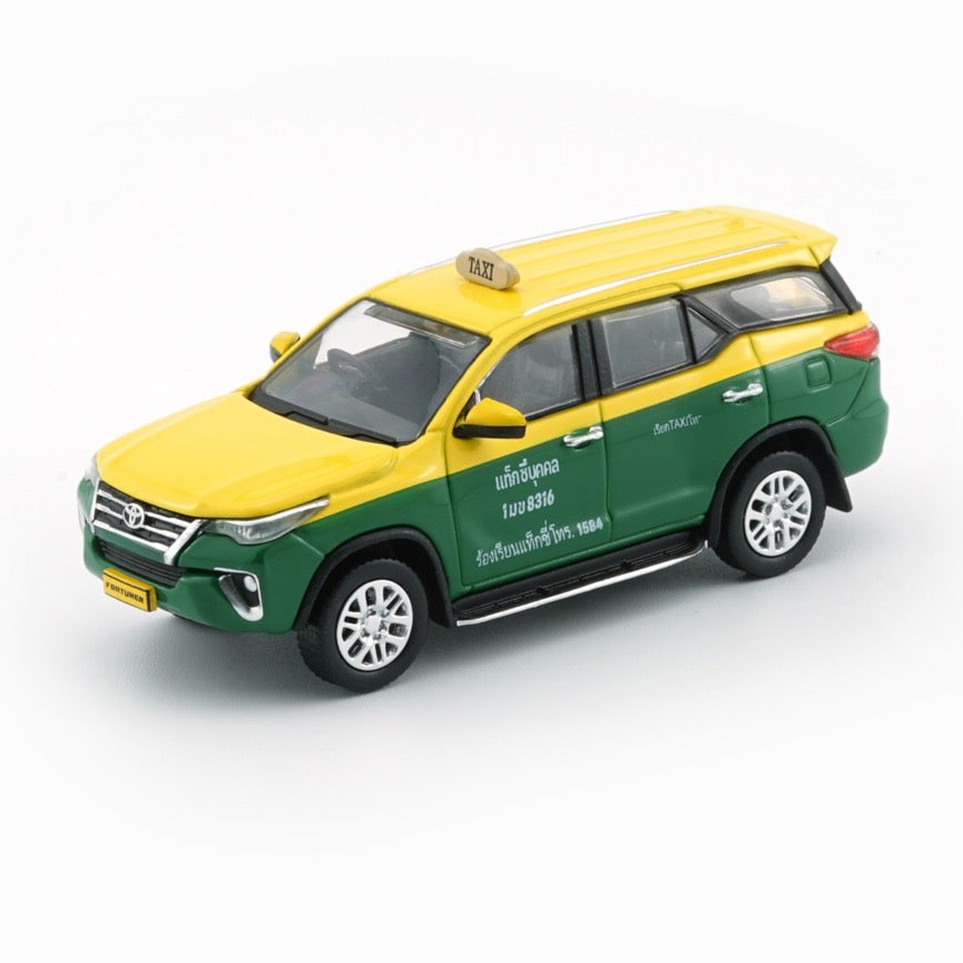 BM Creation 1:64 Toyota Fortuner 2018 -Thailand Taxi