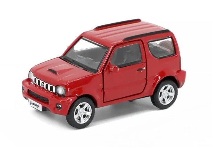 BM Creations Suzuki Jimny JB43 Red LHD 1:64