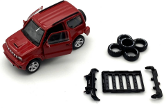 BM Creations Suzuki Jimny JB43 Red LHD 1:64