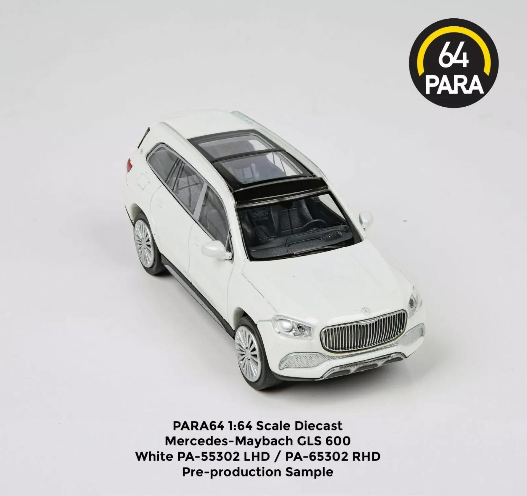 Para64 Mercedes 2020 Maybach GLS 600 White LHD