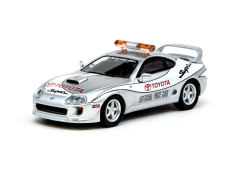 Tarmac Works 1/64 Silver Supra Safety Car NIP