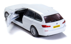Tiny City 126 Die-cast Model Car - BMW 5 Series F11 (White, NW6530)