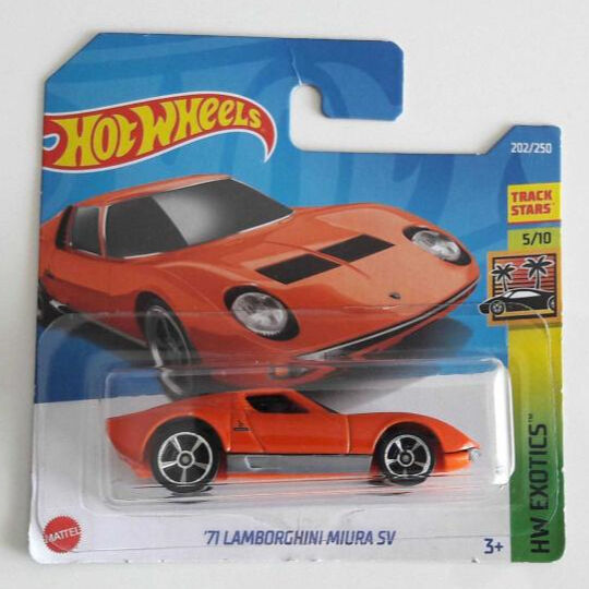 Hot Wheels '71 Lamborghini Miura SV