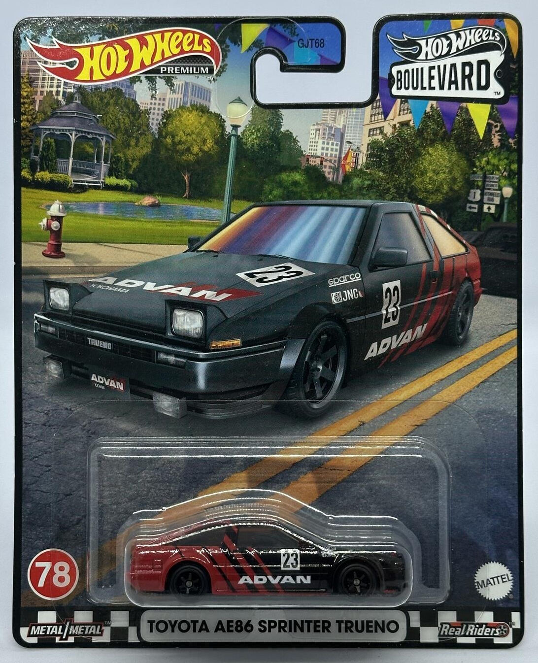 Hot Wheels Premium Boulevard #78 Toyota AE86 Sprinter Trueno