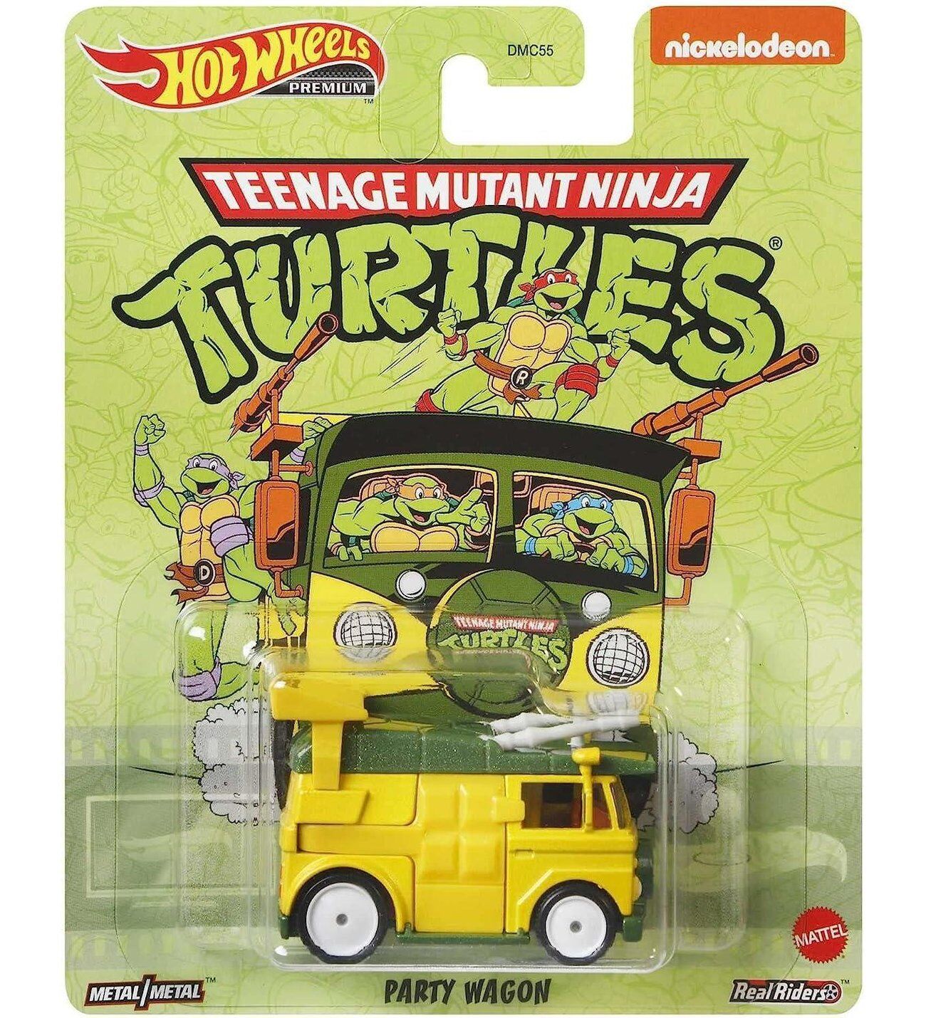 Hot Wheels Premium Teenage Mutant Ninja Turtles Party Wagon