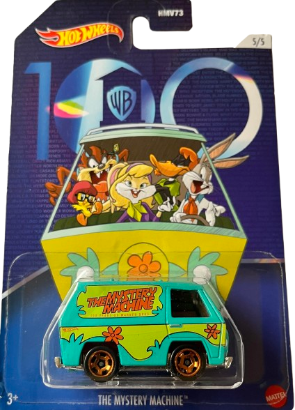 Hot Wheels The Mystery Machine | Warner Bros. 100th Anniversary Serisi | 1:64 Ölçek | Uzun Kart