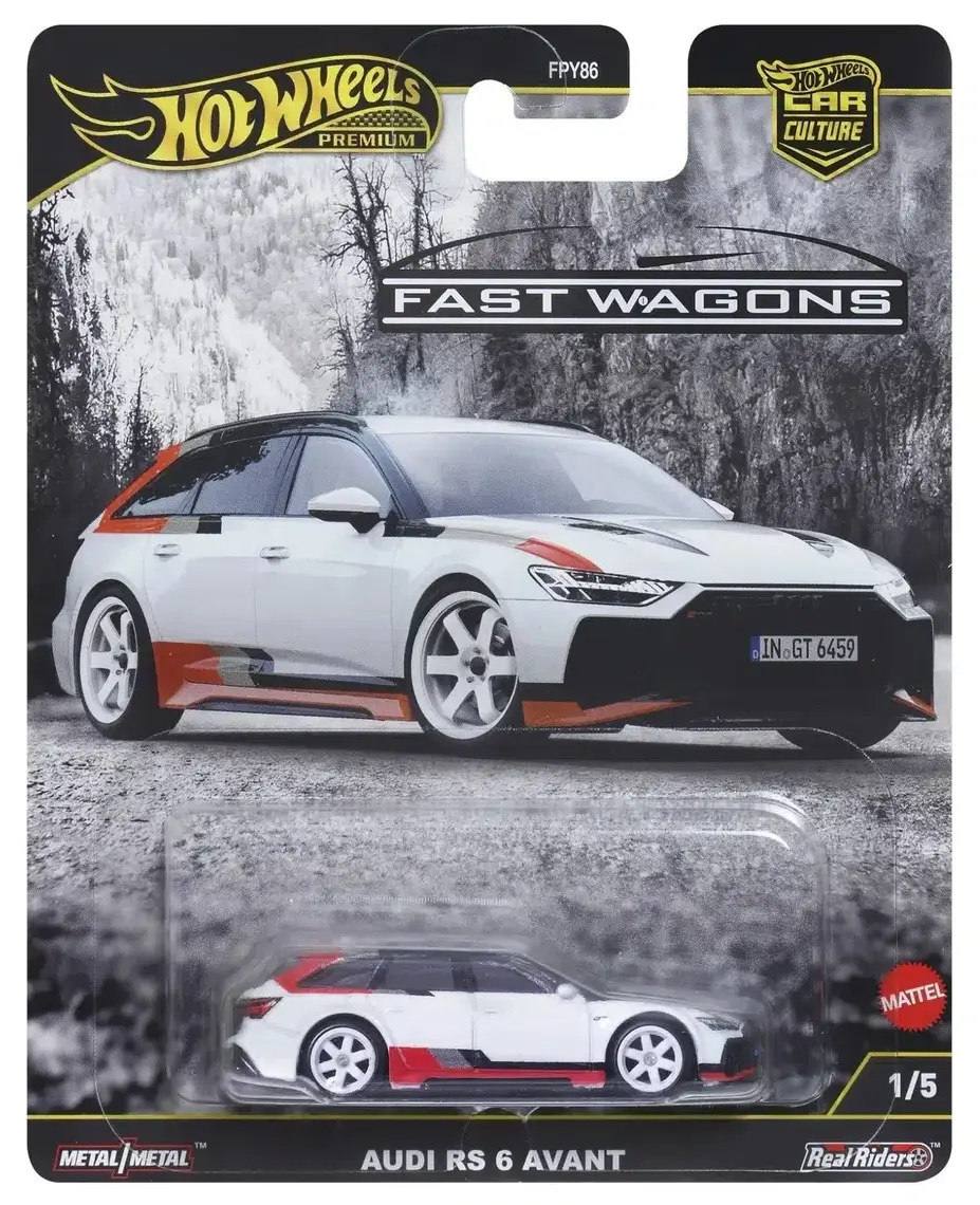 Hot Wheels Premium Fast Wagons – Audi RS6 Avant