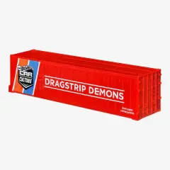 Hot Wheels Premium Dragstrip Demons Container Collectible Set