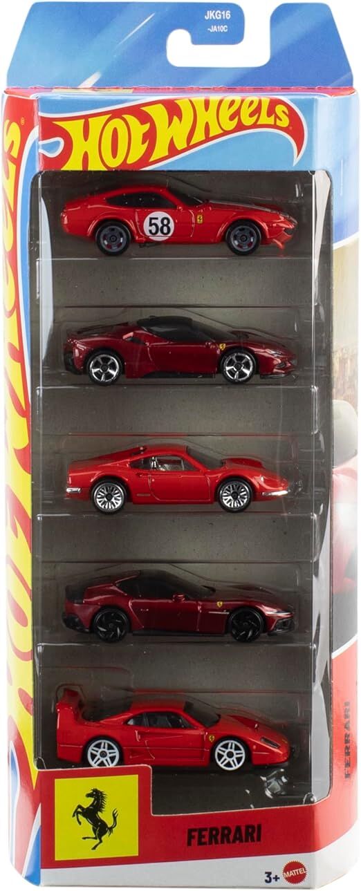 Hot Wheels Ferrari 5'li Set 2026